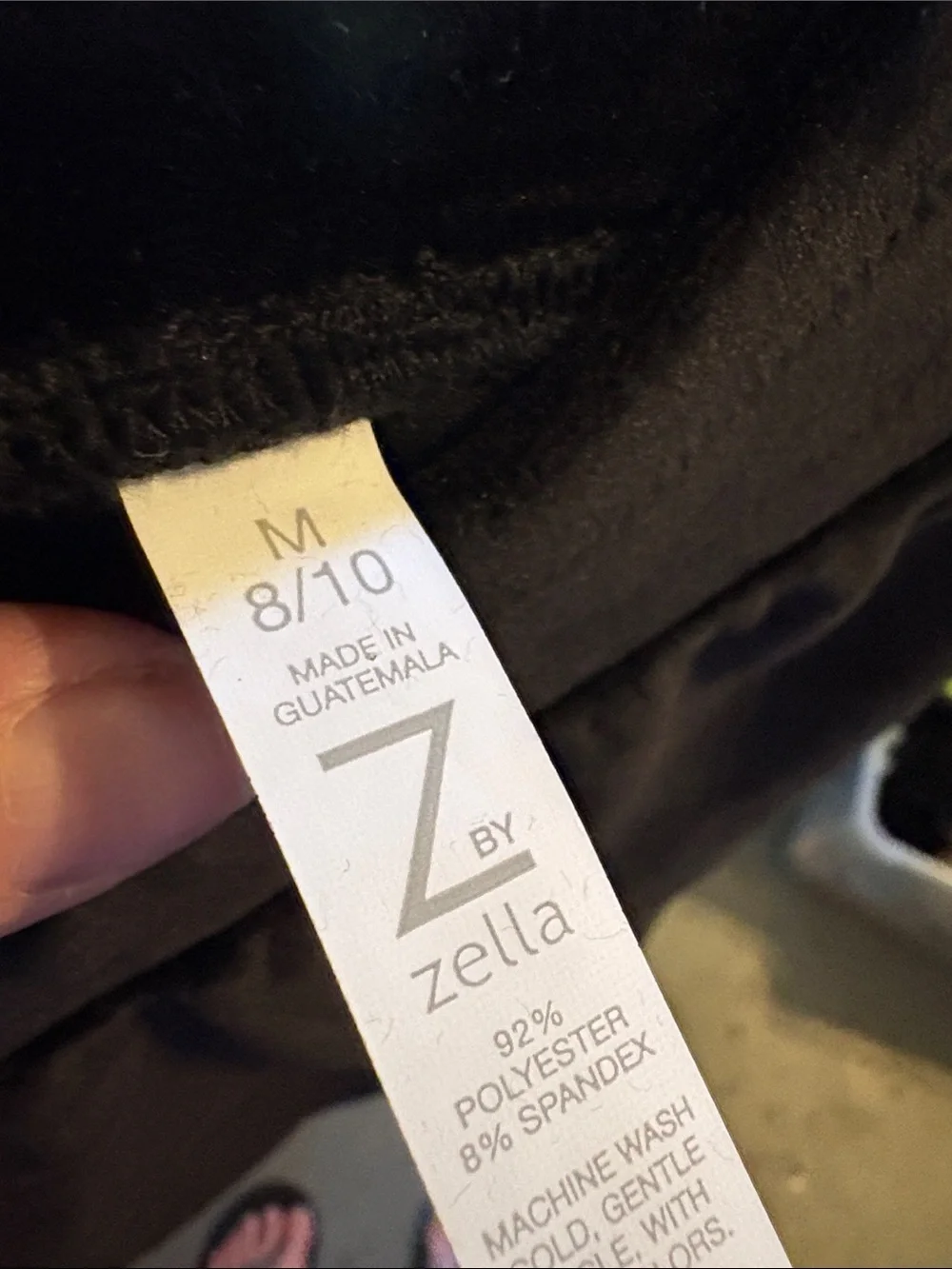 Zella Black Velvet Wide-Leg Kids Pants